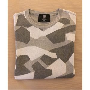 Knitted Knitting Factory Digital Camo Sweater